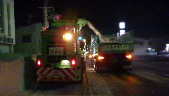 排雪作業